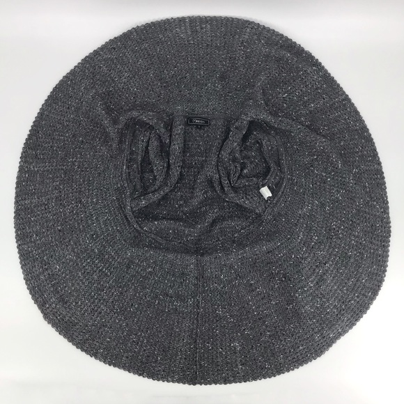 Minkas Grey Knit Circular Open Cardigan, Small - Picture 14 of 16